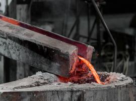 Continuous casting of the Selectarc foundry